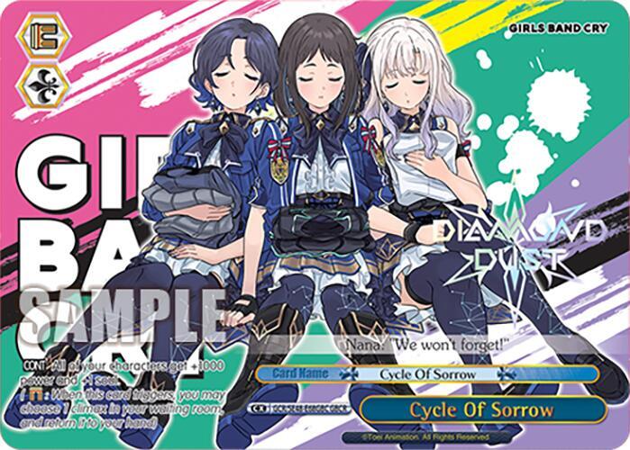 Cycle Of Sorrow (GBCR), Girls Band Cry Premium Booster GCR/SE48-E68GBC GBCR