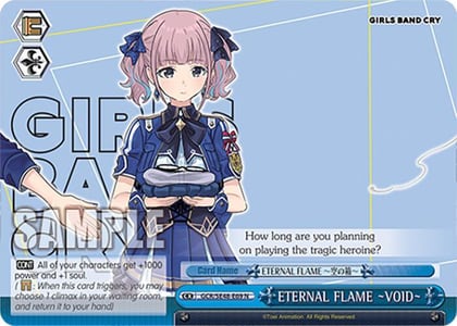 ETERNAL FLAME ~VOID~, Girls Band Cry Premium Booster GCR/SE48-E69 N