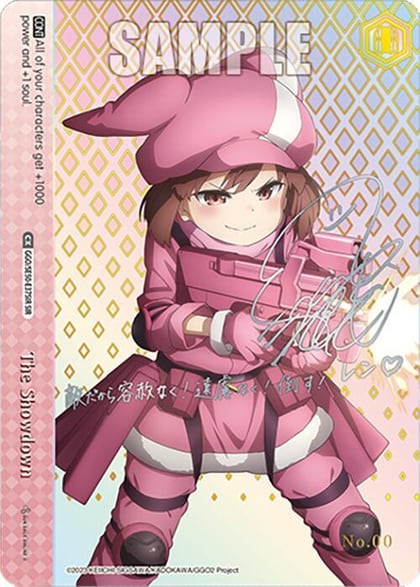 The Showdown (SIR), SAO Alternative–Gun Gale Online–2 Extra Booster GGO/SE50-E37SIR SIR