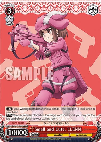 Small and Cute, LLENN, SAO Alternative–Gun Gale Online–2 Extra Booster GGO/SE50-PE03 RR