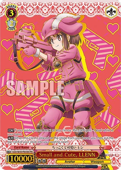 Small and Cute, LLENN (PR+), SAO Alternative–Gun Gale Online–2 Extra Booster GGO/SE50-PE03EX PR+