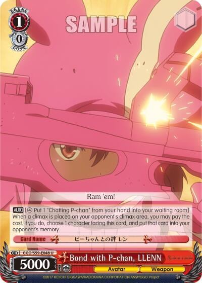 Bond with P-chan, LLENN, SAO Alternative–Gun Gale Online GGO/S59-E048 U