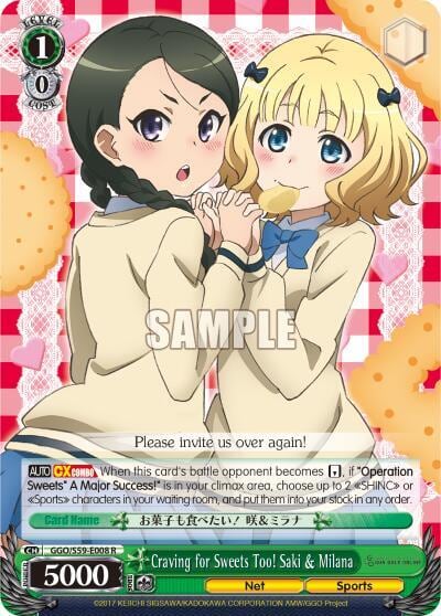 Craving for Sweets Too! Saki & Milana, SAO Alternative–Gun Gale Online GGO/S59-E008 R