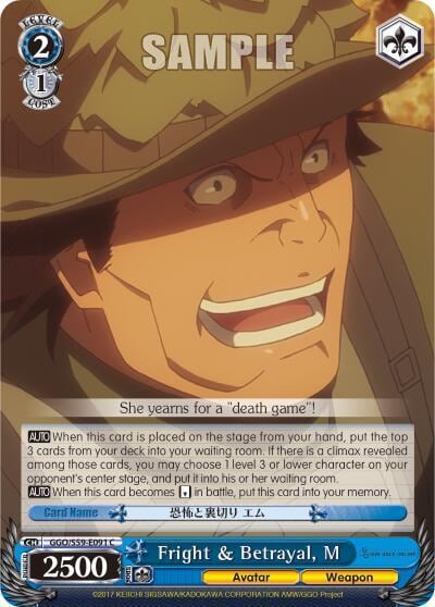 Fright & Betrayal, M, SAO Alternative–Gun Gale Online GGO/S59-E091 C