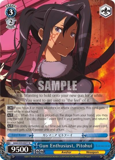 Gun Enthusiast, Pitohui, SAO Alternative–Gun Gale Online GGO/S59-E077 R