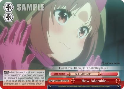 How Adorable..., SAO Alternative–Gun Gale Online GGO/S59-E067 CC