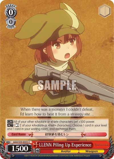 LLENN Piling Up Experience, SAO Alternative–Gun Gale Online GGO/S59-E053 C