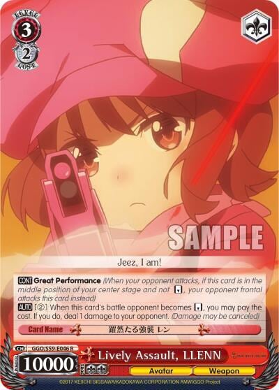 Lively Assault, LLENN, SAO Alternative–Gun Gale Online GGO/S59-E046 R