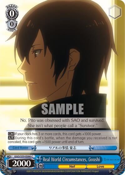 Real World Circumstances, Goushi, SAO Alternative–Gun Gale Online GGO/S59-E086 C