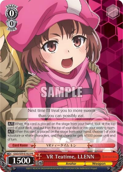 VR Teatime, LLENN, SAO Alternative–Gun Gale Online GGO/S59-E102 PR