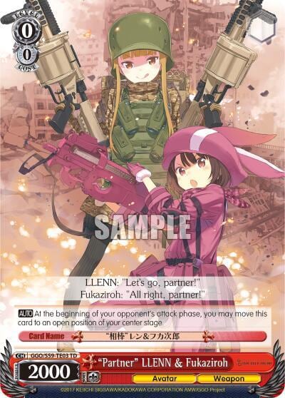 "Partner" LLENN & Fukaziroh, SAO Alternative–Gun Gale Online GGO/S59-TE03 TD