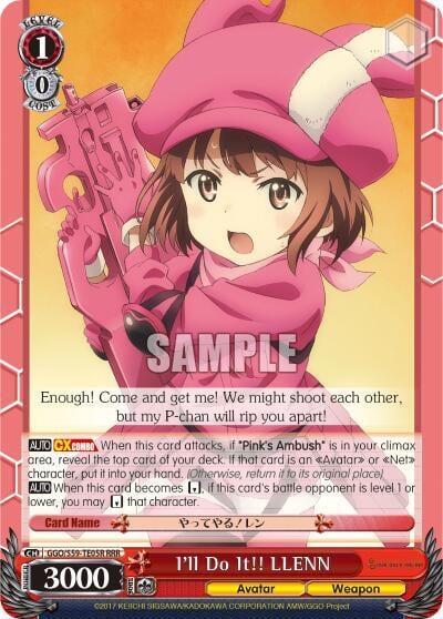 I'll Do It!! LLENN (RRR), SAO Alternative–Gun Gale Online GGO/S59-TE05R RRR