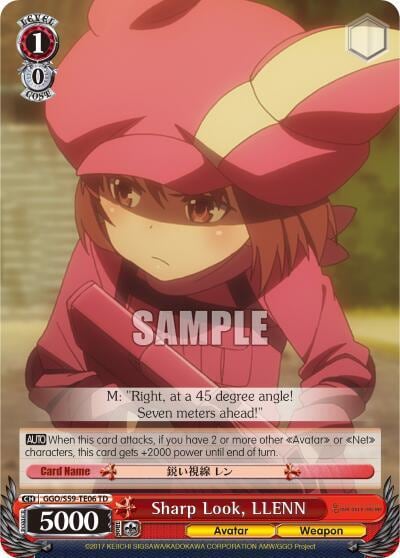 Sharp Look, LLENN, SAO Alternative–Gun Gale Online GGO/S59-TE06 TD