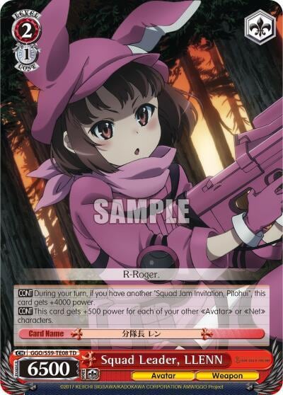 Squad Leader, LLENN, SAO Alternative–Gun Gale Online GGO/S59-TE08 TD