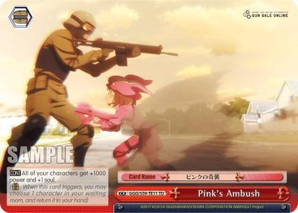 Pink's Ambush, SAO Alternative–Gun Gale Online GGO/S59-TE11 TD