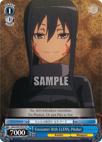 Encounter With LLENN, Pitohui, SAO Alternative–Gun Gale Online GGO/S59-TE16 TD
