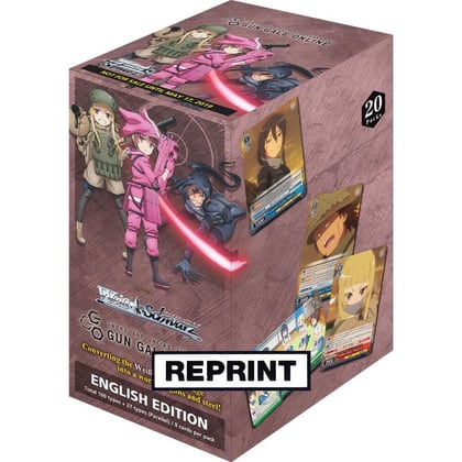 SAO Alternative: Gun Gale Online Booster Box [Second Edition], SAO Alternative–Gun Gale Online P655085