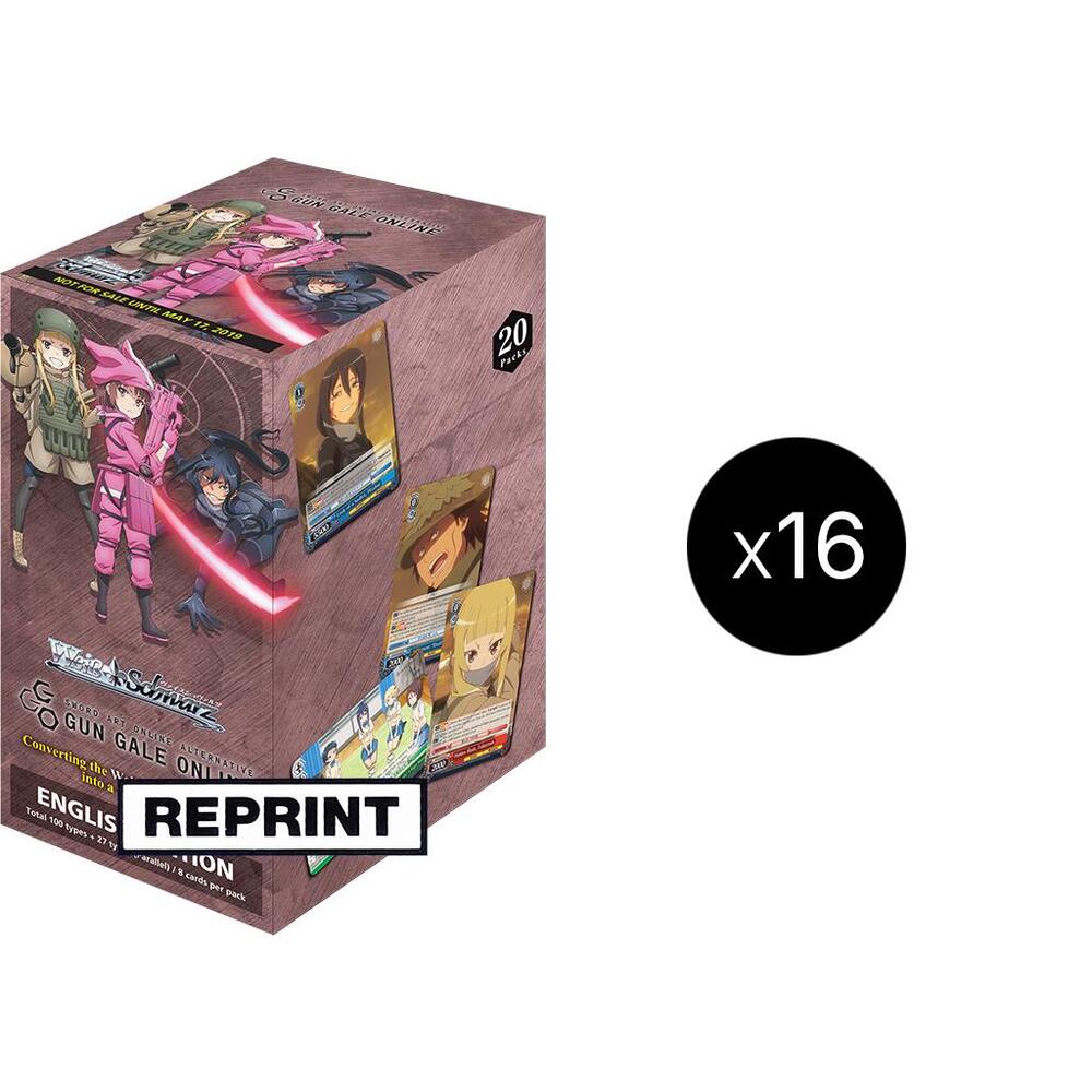 SAO Alternative: Gun Gale Online Booster Box Case [Second Edition], SAO Alternative–Gun Gale Online P655086