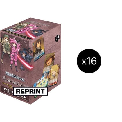SAO Alternative: Gun Gale Online Booster Box Case [Second Edition], SAO Alternative–Gun Gale Online P655086