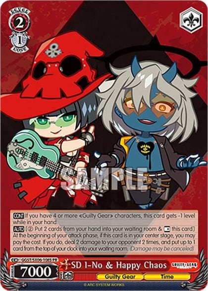 SD I-No & Happy Chaos (Foil), Guilty Gear -Strive- GGST/SX06-108S PR