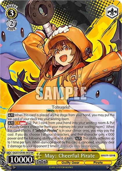 May: Cheerful Pirate, Guilty Gear -Strive- GGST/SX06-002 RR