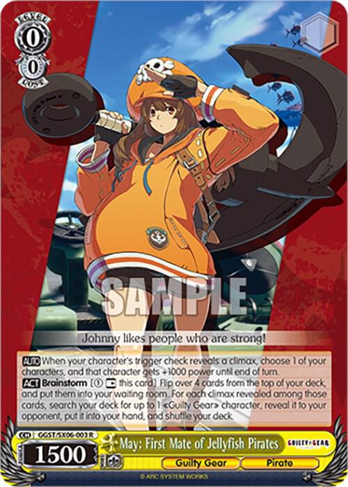 May: First Mate of Jellyfish Pirates, Guilty Gear -Strive- GGST/SX06-003 R