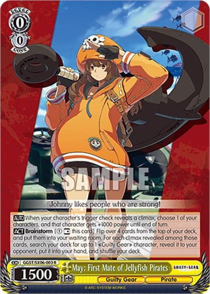 May: First Mate of Jellyfish Pirates, Guilty Gear -Strive- GGST/SX06-003 R