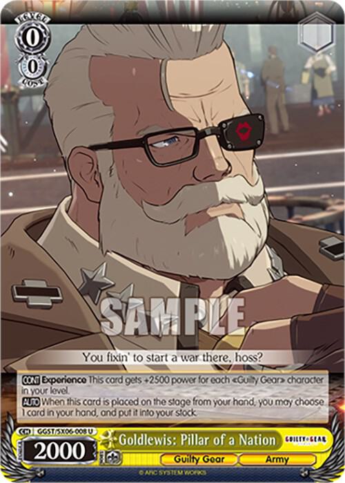 Goldlewis: Pillar of a Nation, Guilty Gear -Strive- GGST/SX06-008 U
