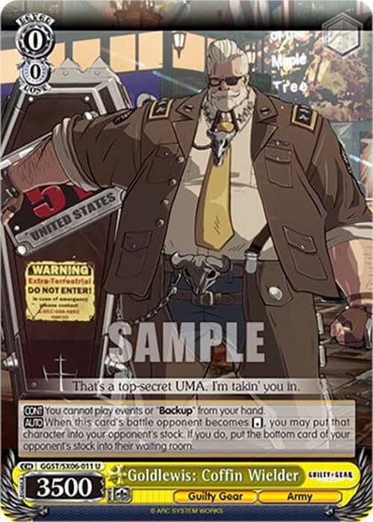 Goldlewis: Coffin Wielder, Guilty Gear -Strive- GGST/SX06-011 U