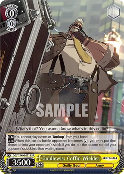 Goldlewis: Coffin Wielder (SR), Guilty Gear -Strive- GGST/SX06-011S SR