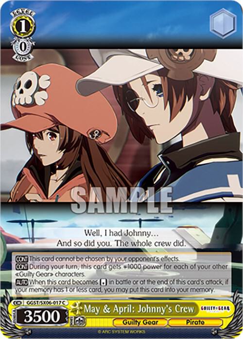 May & April: Johnny's Crew, Guilty Gear -Strive- GGST/SX06-017 C