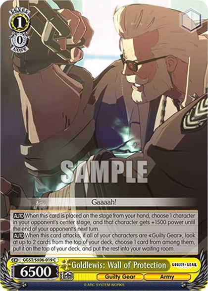 Goldlewis: Wall of Protection, Guilty Gear -Strive- GGST/SX06-019 C