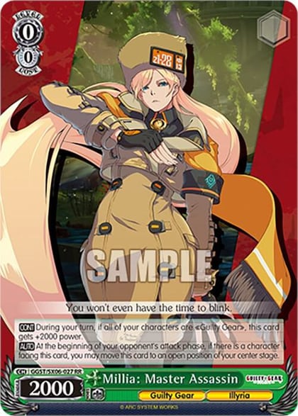 Millia: Master Assassin, Guilty Gear -Strive- GGST/SX06-027 RR