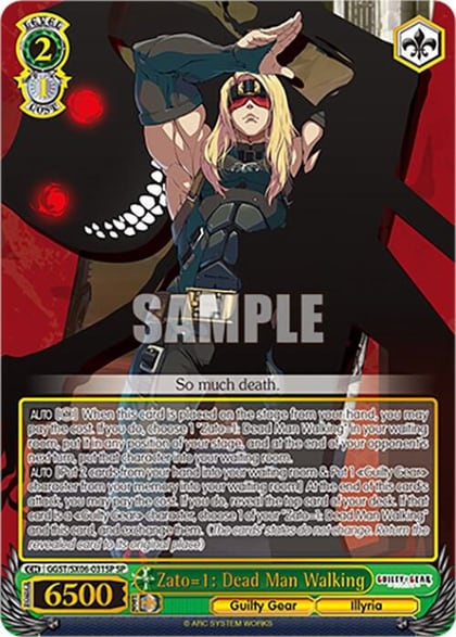 Zato=1: Dead Man Walking (SP), Guilty Gear -Strive- GGST/SX06-031SP SP