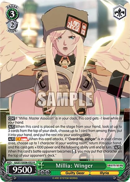 Millia: Winger, Guilty Gear -Strive- GGST/SX06-032 R