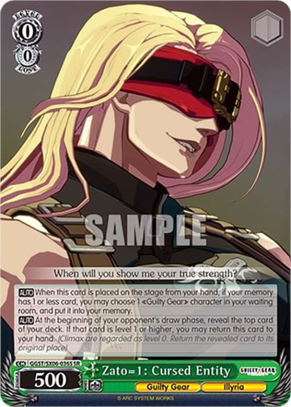 Zato=1: Cursed Entity (SR), Guilty Gear -Strive- GGST/SX06-036S SR