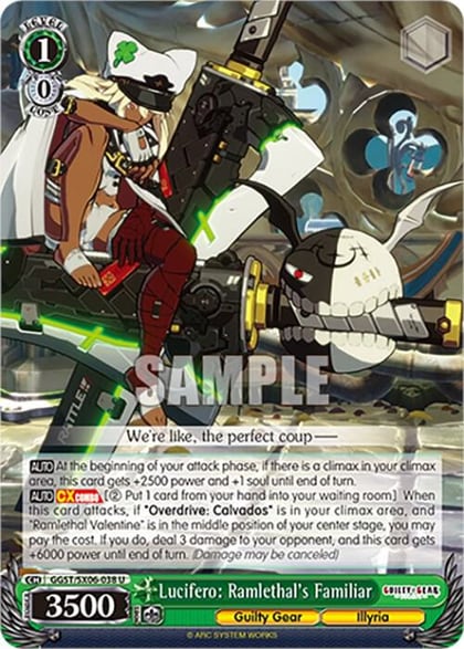 Lucifero: Ramlethal's Familiar, Guilty Gear -Strive- GGST/SX06-038 U