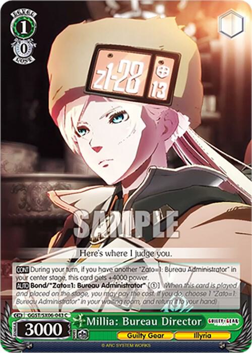 Millia: Bureau Director, Guilty Gear -Strive- GGST/SX06-043 C