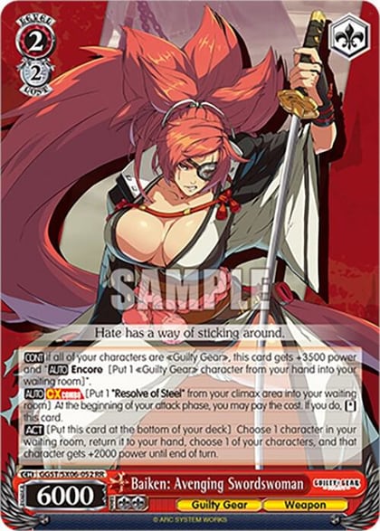 Baiken: Avenging Swordswoman, Guilty Gear -Strive- GGST/SX06-052 RR