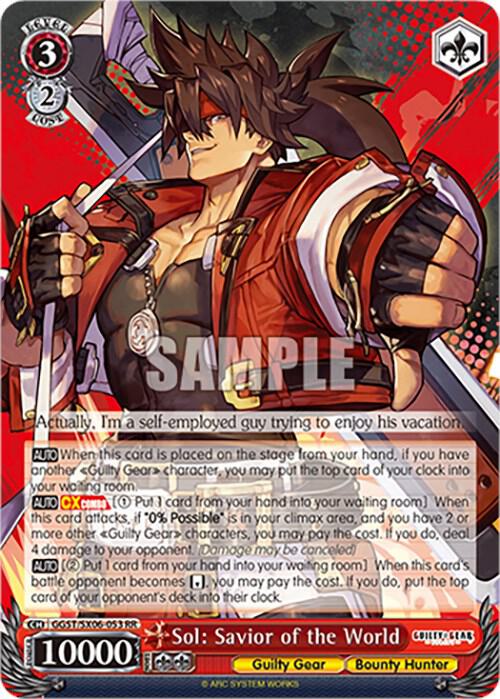 Sol: Savior of the World, Guilty Gear -Strive- GGST/SX06-053 RR