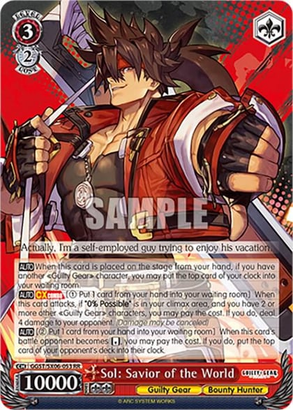 Sol: Savior of the World, Guilty Gear -Strive- GGST/SX06-053 RR
