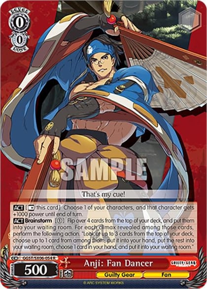 Anji: Fan Dancer, Guilty Gear -Strive- GGST/SX06-054 R