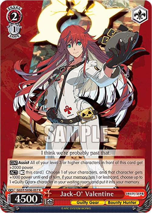 Jack-O' Valentine, Guilty Gear -Strive- GGST/SX06-057 R