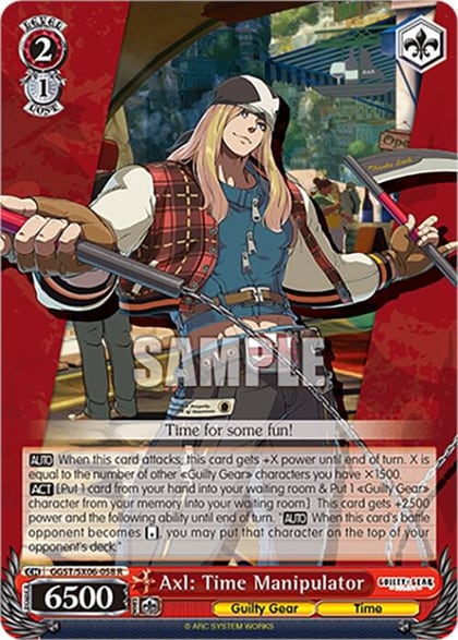 Axl: Time Manipulator, Guilty Gear -Strive- GGST/SX06-058 R