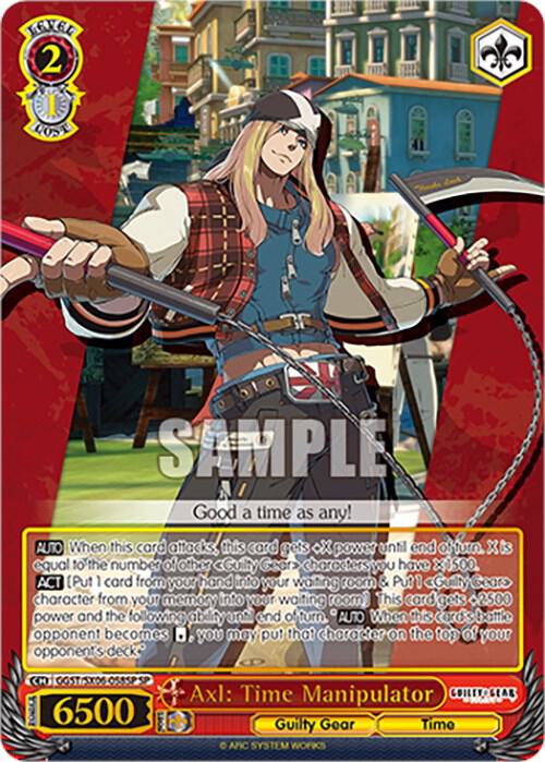 Axl: Time Manipulator (SP), Guilty Gear -Strive- GGST/SX06-058SP SP