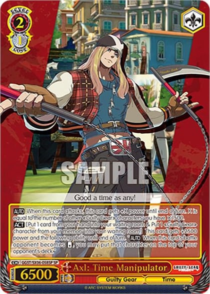Axl: Time Manipulator (SP), Guilty Gear -Strive- GGST/SX06-058SP SP