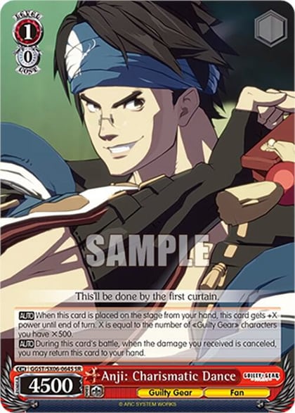 Anji: Charismatic Dance (SR), Guilty Gear -Strive- GGST/SX06-064S SR