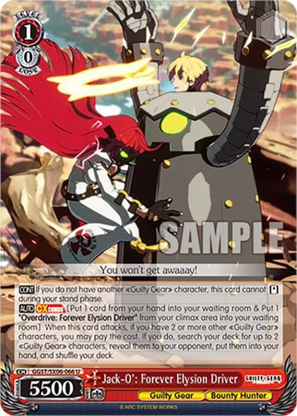 Jack-O': Forever Elysion Driver, Guilty Gear -Strive- GGST/SX06-066 U
