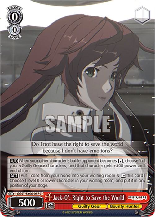Jack-O': Right to Save the World, Guilty Gear -Strive- GGST/SX06-067 C