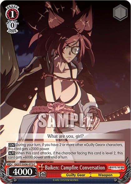 Baiken: Campfire Conversation, Guilty Gear -Strive- GGST/SX06-072 C